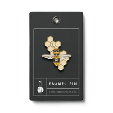 Volume One Enamel Pin - Honey Bee