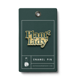 Volume One Enamel Pin - Plant Lady