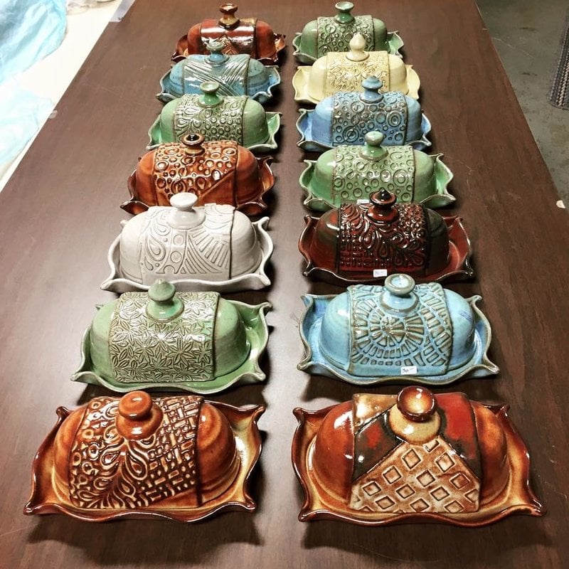 Claymore Pottery - Butter Dish (Rectangle)