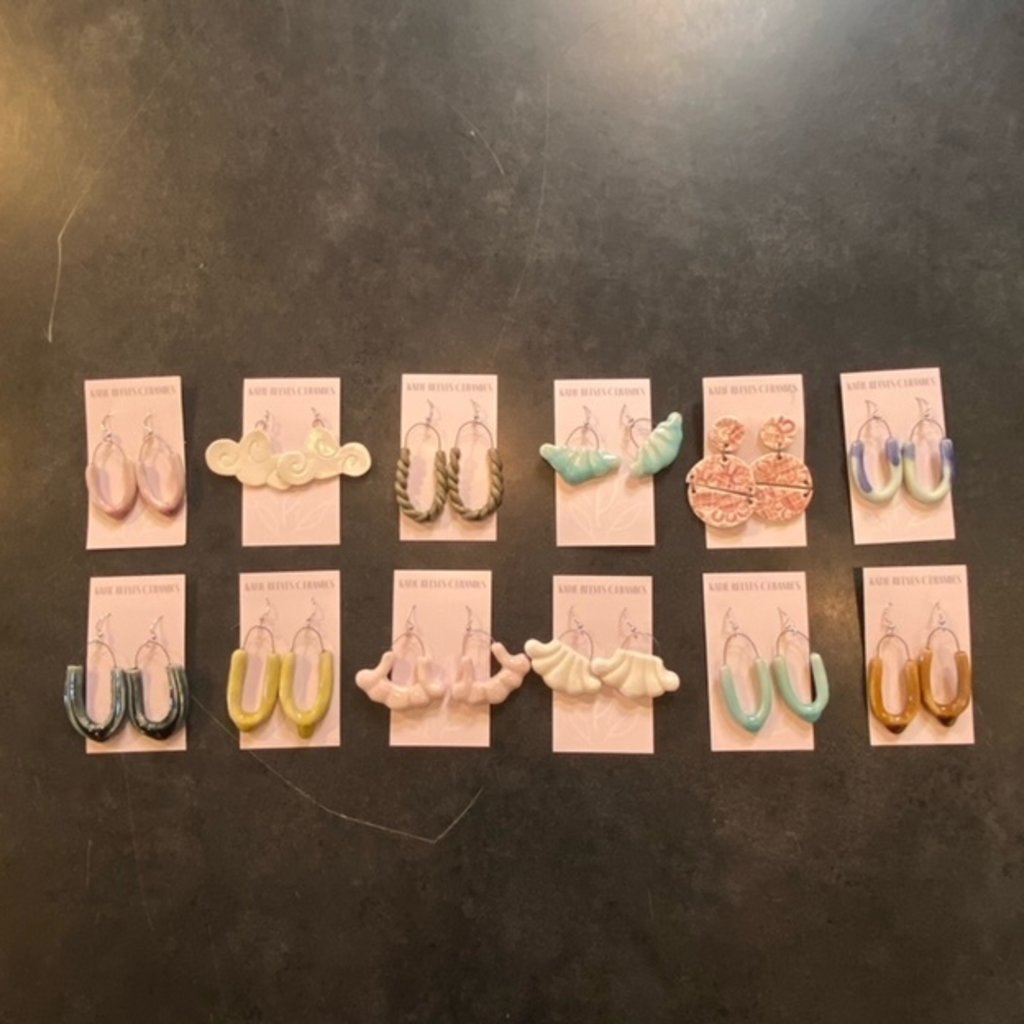 Katie Reeves Ceramics KR Ceramics - Earrings (Assorted)