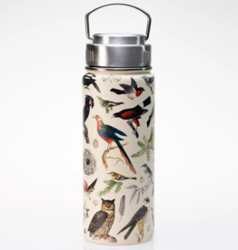 Cognitive Surplus Stainless Steel Vacuum Flask 18 oz  - Birds