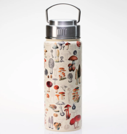 Cognitive Surplus Stainless Steel Vacuum Flask - Mushrooms