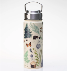 Cognitive Surplus 18 oz. Stainless Steel Vacuum Flask - Forest