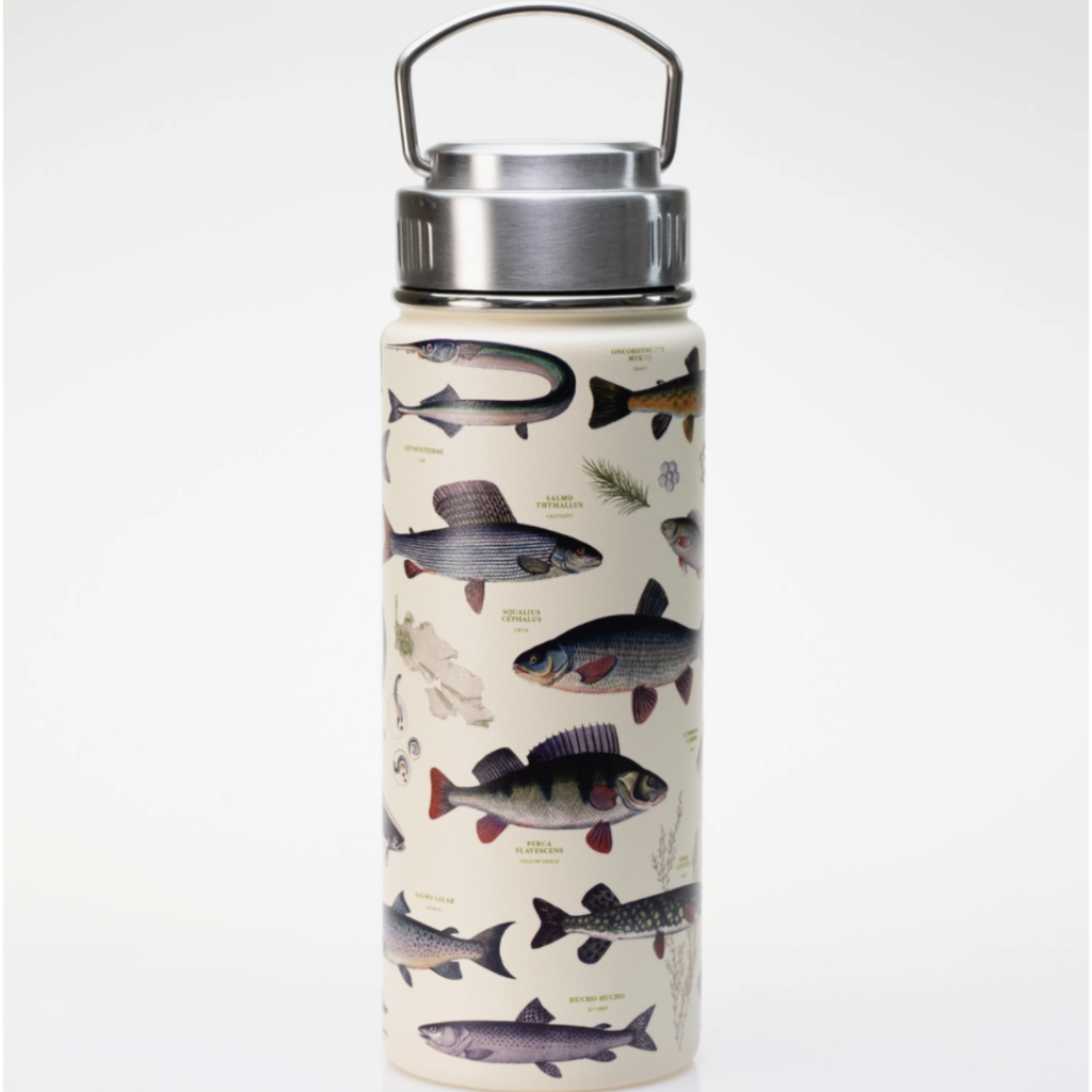 Stainless Steel Vacuum Flask - Freshwater Fish