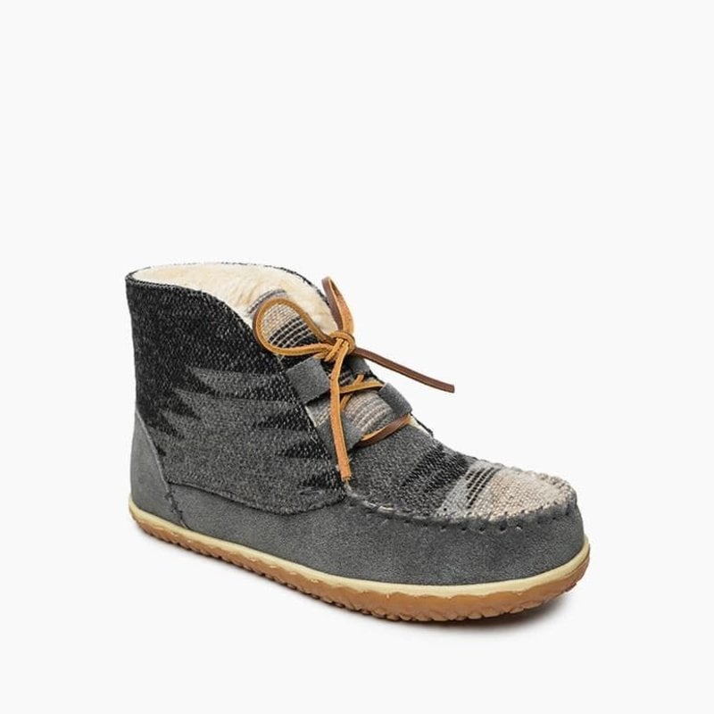 Minnetonka "Torrey" Slipper Boots - Grey