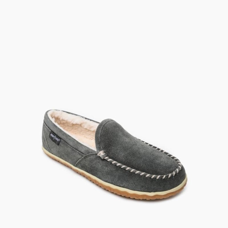 Minnetonka Minnetonka Tilden Slipper - Grey