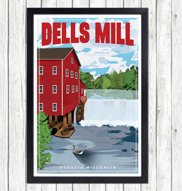 Dells Mill Print - 12x18