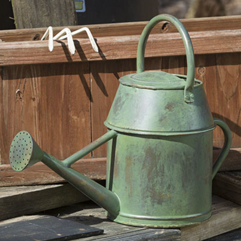 Vintage Watering Can - Green