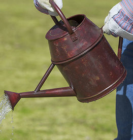 Vintage Watering Can - Red