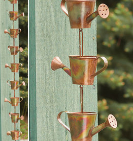 Ancient Graffiti Rain Chain - Watering Can