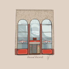 Sarah Ryan Revival Records Print 11x14