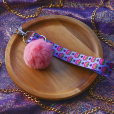 Floral Key Fob