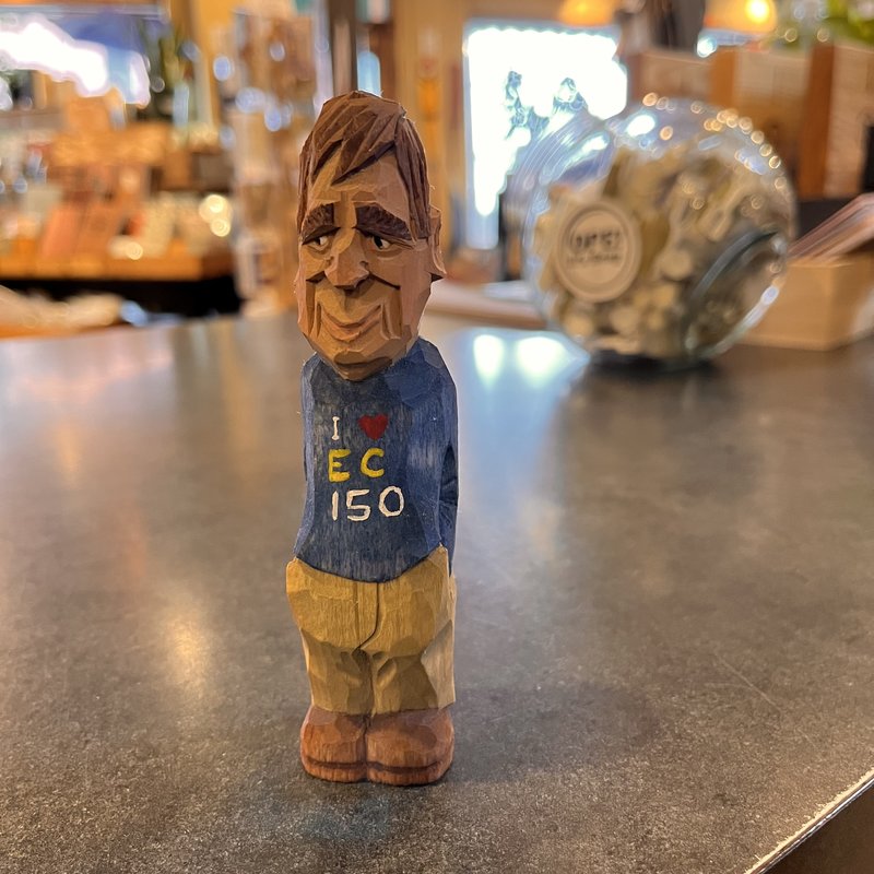 Denny Williams Wood Carving - I Love EC