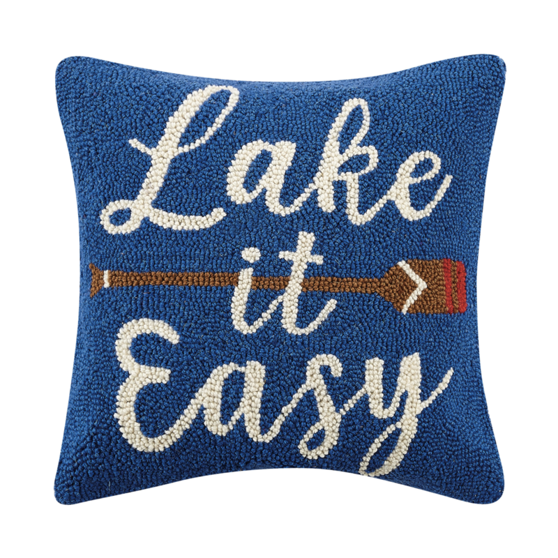 Volume One Hook Pillow - Lake it Easy