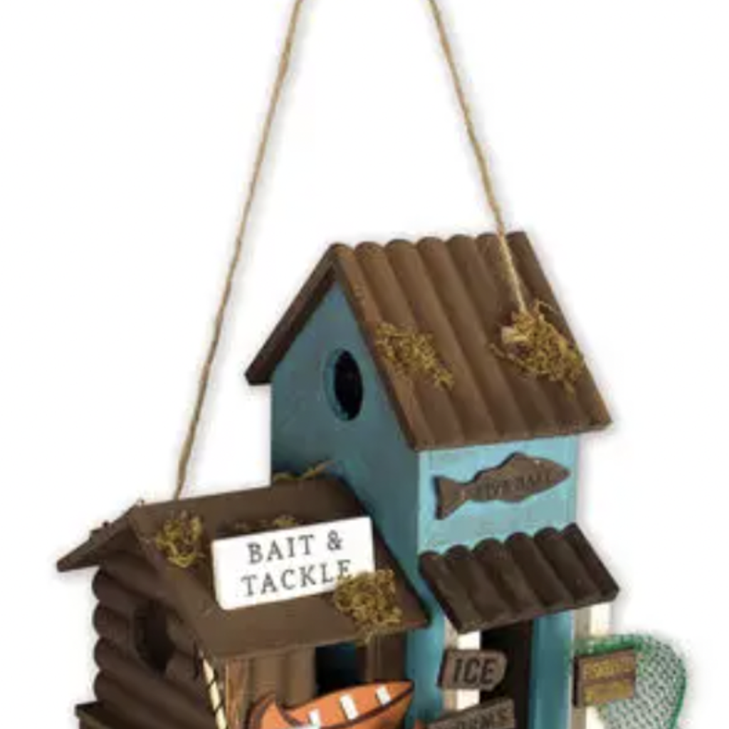 Sunset Vista Designs Bait & Tackle Birdhouse