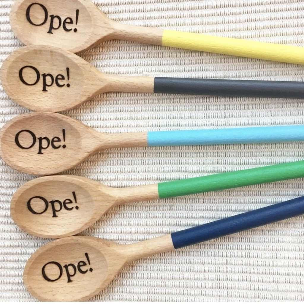 Embellish by Sandra Ope Wooden Spoons: Dark Blue