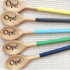 Embellish by Sandra Ope Wooden Spoons: Dark Blue