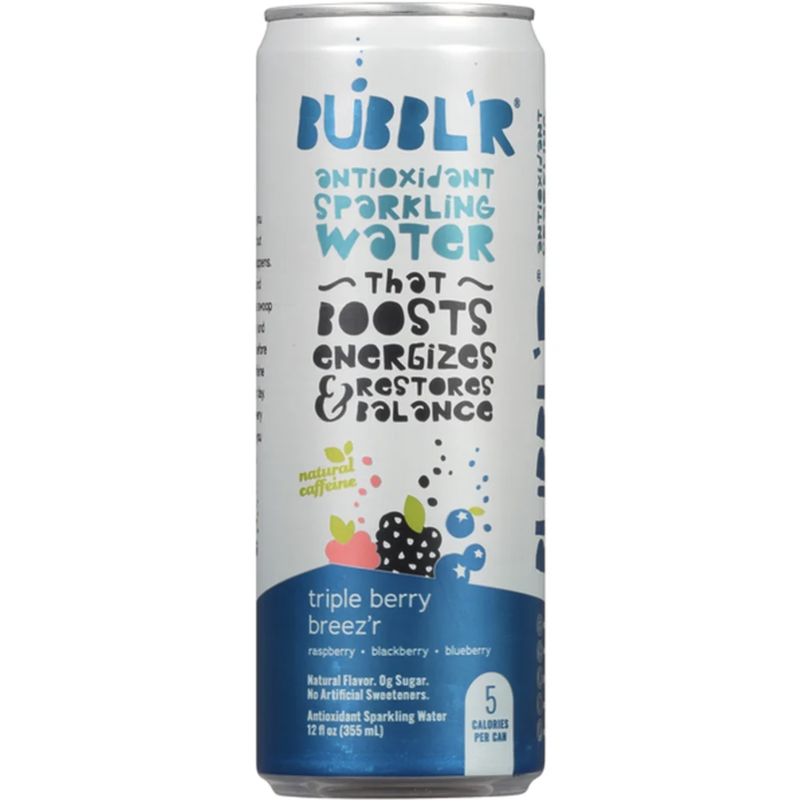 Bubbl'r Sparkling Water - Berry Breezr