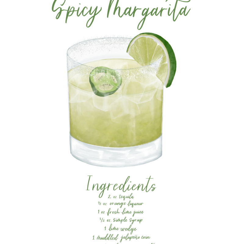 Kjirsten Beltz Spicy Margarita Print (8x10)