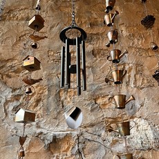 Volume One Windchime - Corinthian Bells (27"), Black