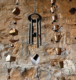 Volume One Windchime - Corinthian Bells (27"), Black