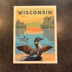 Anderson Design Group Wisconsin Loon (Postcard)