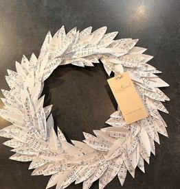 Paper Wreath Large