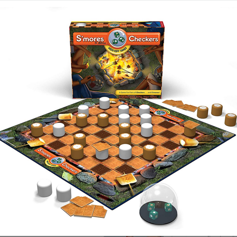 Madd Capp Games & Puzzles Checkers - S'mores