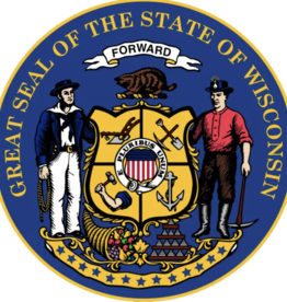 Cloth Patch Wisconsin Seal