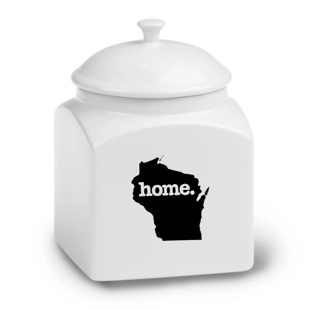 Wisconsin Home Cookie Jar