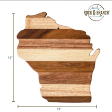 Bamboo Wisconsin Serving/Cutting Board