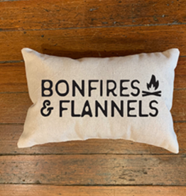 Bonfire & Flannels Pillow