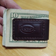 Hutch Leather Works Magnet Money Clip