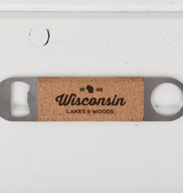 Classic State (Faire) Wisconsin Cork Bottle Opener