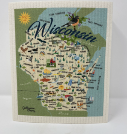 Volume One Swedish Dishcloth - Whimsical Wisconsin
