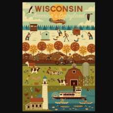 Volume One Playing Cards - Wisconsin Geometric