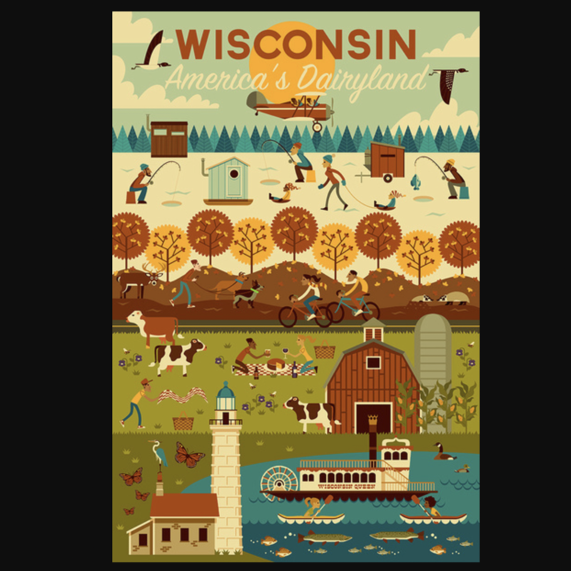 Volume One Playing Cards - Wisconsin Seasons