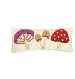 Volume One Mushrooms Hook Pillow