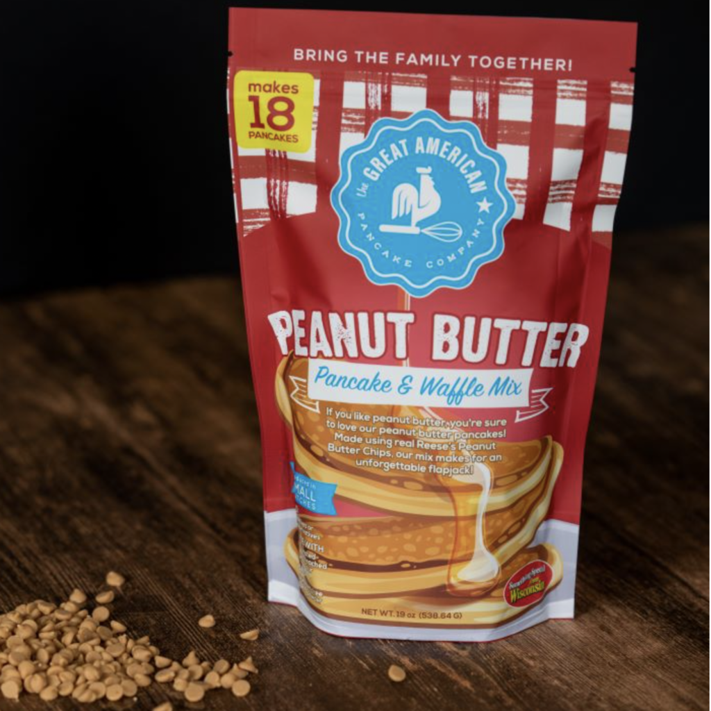 Great American Pancake Company Peanut Butter Gourmet Pancake & Waffle Mix