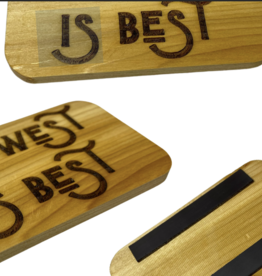 Wood Magnet - Midwest is Best