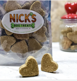 Nick's Dog Treats - Peanut Butter Banana Hearts