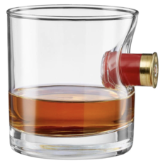 BenShot Rocks Glass - Shotgun Shell