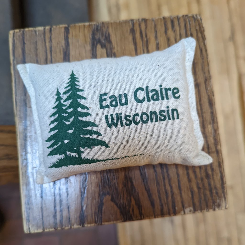 3x5 - Eau Claire Wisconsin Balsam Pillow