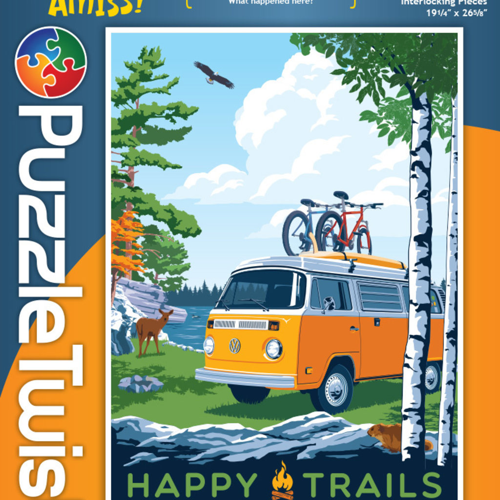 Puzzle Twist Happy Trails Jigsaw Puzzle