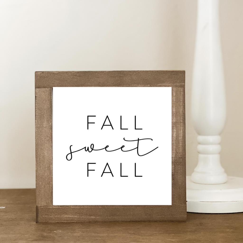 Fall Sweet Fall (white)