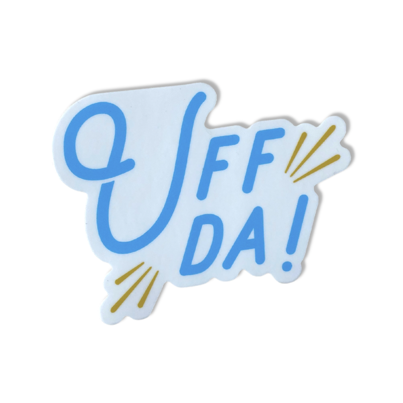 Sticker - Uff Da !