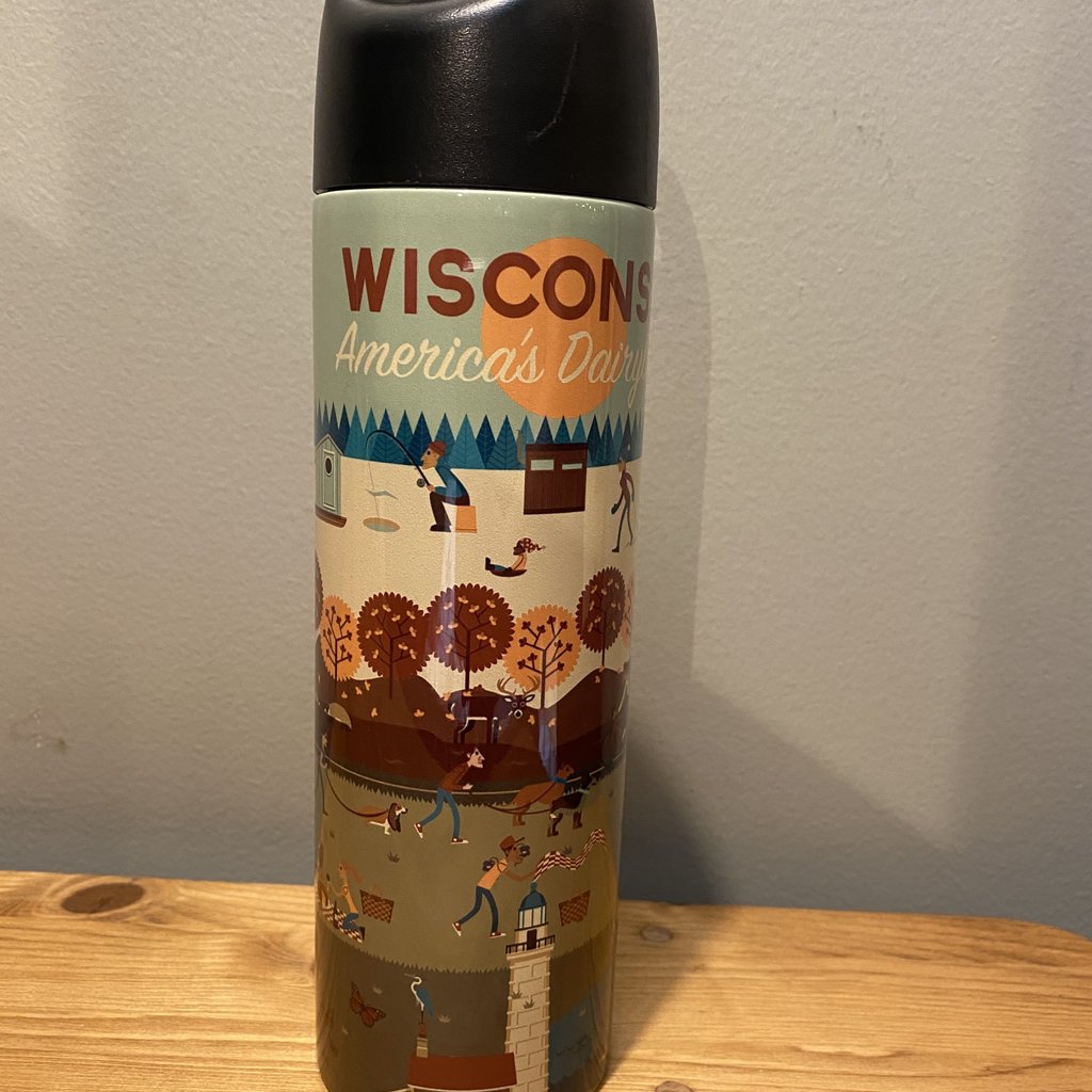 Volume One Water Bottle - Wisconsin Seasons