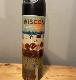 Volume One Water Bottle - Wisconsin Seasons