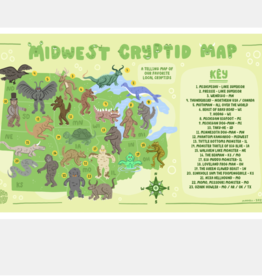 Midwest Cryptid Map