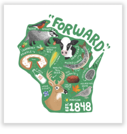 Lauren Marvell Wisconsin Forward Print